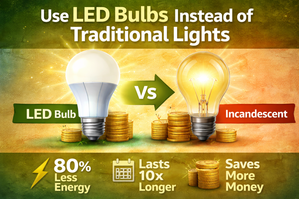 Led Vs Incandescent Bulb Energy Saving India.jpg 1024x683